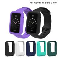 Silicone Sport Strap for Xiaomi Mi band 7 Pro Fitness Smart Watch Protective Case Shell Replacement Wrist Band Bracelet correa