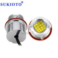 Sukioto ชุดเครื่องหมายไฟ Led 2*80W 160W 6500K ไฟ Led สีขาวระบบ Canbus ปลอดความผิดพลาดสำหรับ E53 E39 X5 E60 E61 E63 E64 E65 E66 E83 E8 X3