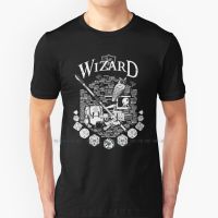 Rpg Class Series : Wizard-White Version T Shirt Cotton 6Xl Class Ttrpg Dnd Nerd Geek Board Game Die Dice High Rollers Jrpg