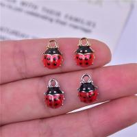 【YF】♠  10pcs  Metal Enamel Charms for Jewelry HandMade 12x9mm