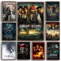 Disney Retro Classic Collection Movie Pirates of the Caribbean poster bar cafe wall art Home Decor posters HD canvas painting Wall Décor