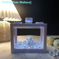 ❈✇❁ Thailand for aquarium yakeli web celebrity selectively blocks home sitting room desktop small landscape complete set product wooden box