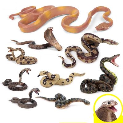 【CC】 New Snake Big Rattlesnake Fake Small Soft Rubber Plastic Whole Scary