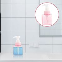 【hot】 2pcs Bottles Containers Square-shaped Press Facial Cleanser Holders for ！