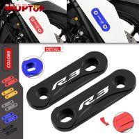 2023 Motorcycle CNC Front Axle Coper Plate Decorative Cover For YAMAHA YZF R3 R25 R15 V1-V3 2014-2023 Modified Fender Trim Cover