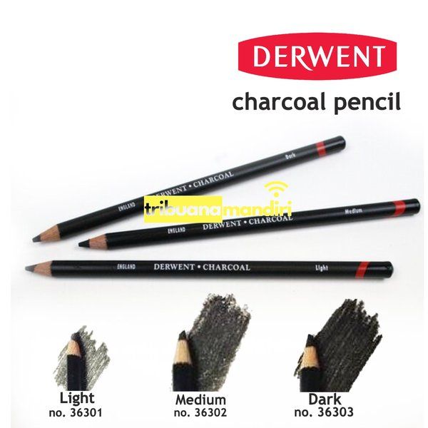 Derwent Charcoal Pencil - Medium