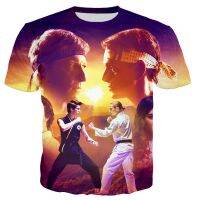 2021 New Cobra Kai T-shirt Men and Women 3D Printing T-shirt Casual Male Harajuku Style T-shirt Street Top Direct