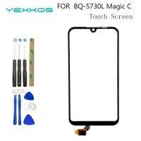 Asal 5.71 "สำหรับ BQ BQ-5730L มายากล C BQ-5730L BQ 5730L Alat Penggantian Kaca Digitizer Skrin Sentuh