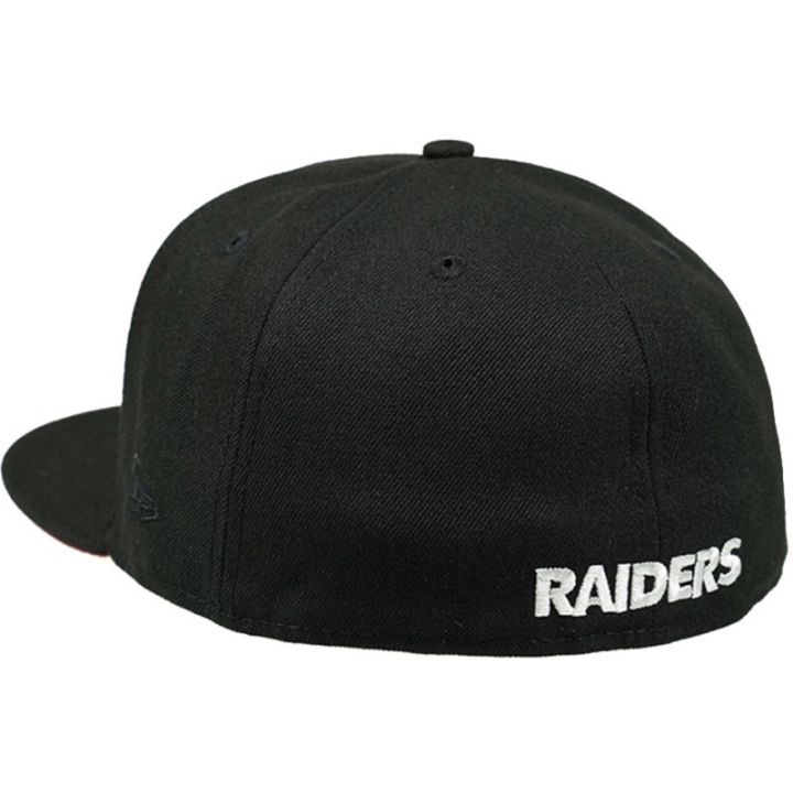 ใหม่-หมวกแก๊ป-60th-season-59fifty-las-vegas-raiders-สีดํา