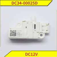 new discount DC34 00025D DC12V Washer Door Lock DC34 00025D for Samsung WW90K74150OX WW90K74150SC WW90K74150OW Drum Washing Machine