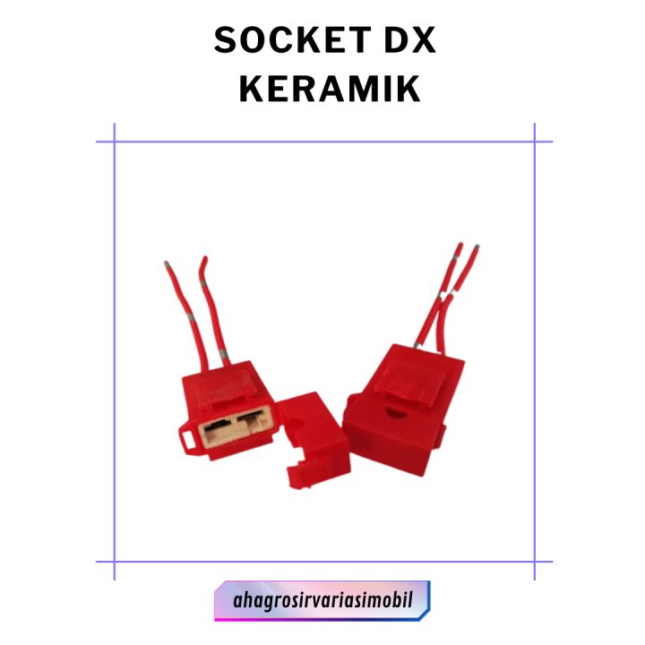 Soket Sikring Rumah Sikring Dx Keramik Socket Sekring Fuse Keramik