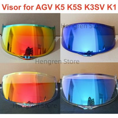 หมวกสำหรับ AGV K5 K5s K5-S K3-SV K1 K1S กะทัดรัดอุปกรณ์เสริมหมวกกันน็อคที่กันลมนักขี่จักรยานแว่นตาหน้าจอ