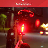 ไฟจักรยาน USB ชาร์จไฟท้าย Mountain Bik E Road Dead Car ไฟเตือน LED Night Riding Light ขี่ Accessories