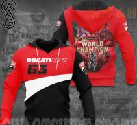 （ALL IN STOCK XZX）  Mens 3D Digital Print Hoodie Ducati Logo Racing Apparel Spring and Autumn New 2023 xxs-6xl 03  (Free customized name logo for private chat, can be changed with or without zipper)