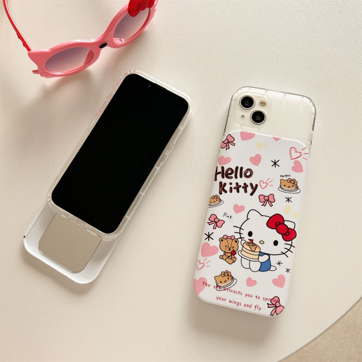 โครงสร้างที่หุ้มรีโมทคอนโทรไร้สายไอโฟนเคสสำหรับ-iphone-14-13-12-11-pro-max-โมเดลน่ารักสีสันสดใสหรูหราสง่างามแนวสตรีทวินเทจวัสดุพลาสติก