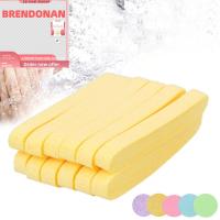 BRENDONAN 12pcs สปา ขัดผิว ล้างเครื่องสำอาง ฟองน้ำล้างหน้า พัฟเครื่องสำอาง ฟองน้ำล้างหน้า แผ่นทำความสะอาด