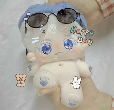 Anime Jujutsu Kaisen Gojo Satoru Cosplay 20Cm Cute Plush Cotton Stuffed Dolls Body  Dress Up Clothes Pillow Fans Xmas Gifts