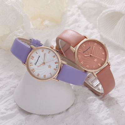 นาฬิกาของผู้หญิงใหม่นาฬิกากันน้ำสาวดูนาฬิกาสตรีแฟชั่นบุคลิกภาพนาฬิกาควอตซ์นาฬิกาสตรี