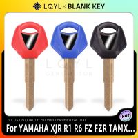 LQYL New Blank Key Motorcycle Replace Uncut Keys Fit For YAMAHA YZF XJR1300 FJR1300 MT09 MT07 XJ6 TMax FZ6 FZ8 R3 R1 R6 XJR400