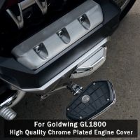 ♤ฝาครอบแต่งเครื่องยนต์สำหรับฮอนด้า Goldwing 1800 GL1800 GL 1800 2018-2020ฝาครอบอิงเกลนชุบโครเมียมคุณภาพสูง