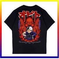 342KIZARU เสื้อยืด เหมือนอะนิเมะ นารูโตะ เป้าหมายแรก ดำ 54