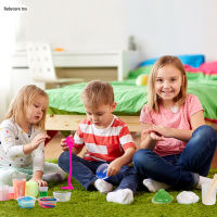 Babycare ของเล่นเด็กหลากสีชุดสไลม์ของเล่นโคลนนุ่มสุดยอดอุปกรณ์สำหรับผู้ที่ชื่นชอบสไลม์