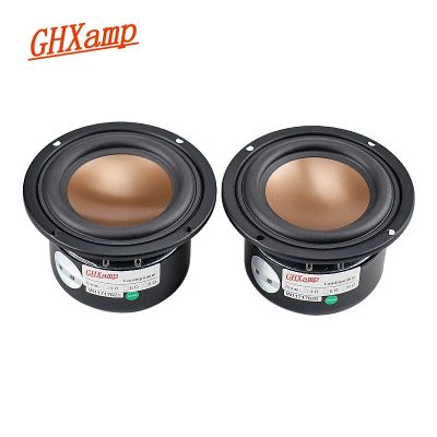 GHXAMP 3นิ้ว8Ohm ลำโพงฟูลเรนจ์15W แบบเต็มความถี่ลำโพง CCAM คอยล์เสียงสำหรับโปรแกรมควบคุมเสียงกลับหัว2ชิ้น