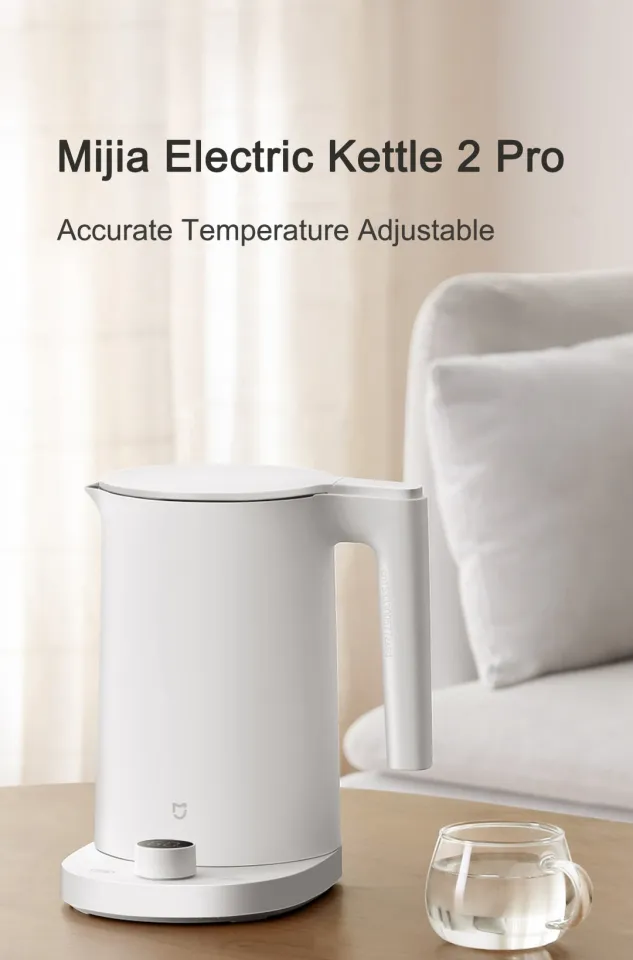 Xiaomi Mijia thermostatic Kettle 2 Pro 1800W adjustable temperature 1.7L  large capacity work with Mijia APP