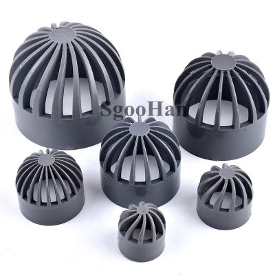 1 20Pcs Round Air Duct Vent Cover Breathable Cap Lsolation Net Gutter Guard Mesh Hose Filter Pipe
