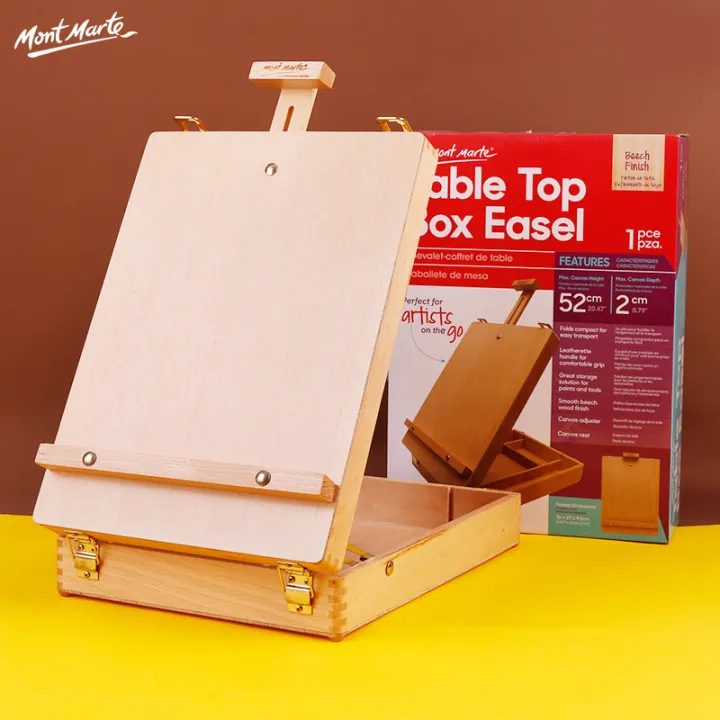 Mont Marte Multifunctional Portable Tabletop Box Easel Desktop Sketch