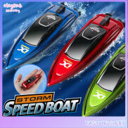 elegantstunning Mini Rc Boat 5km h Radio Remote Controlled High Speed Ship