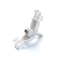 ‘；【-【=】 No Crimp Ethernet Cable Tool-Free Crystal Head Plug CAT6 RJ45 Connector Application Cat6 Cable Suitable For Any Ethernet Cable