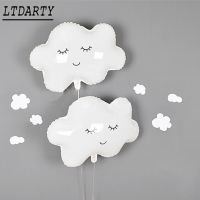 【cw】 2pcs Smiling Foil Helium Birthday Baby Shower Wedding Anniversary Decoration Supplies