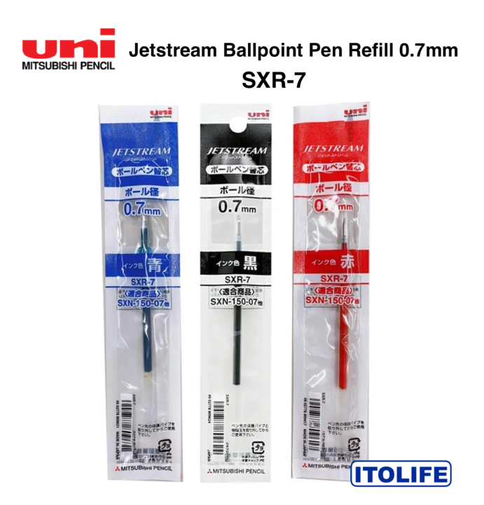Uni Jetstream Ballpoint Pen Refill 0.7mm SXR7 1pc Lazada PH