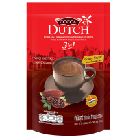 โกโก้ ดัทช์ โกโก้ 3 อิน 1 (22กรัมxแพค 5ซอง) 110 กรัม Cocoa Dutch 3in1 (22 g. x Pack 5 sachets) 110 g. สูตรลดน้ำตาลลง 36%