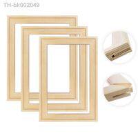 ✼ DIY Natural Solid Pine Wood Pictures Frame for Diamond Painting Inner Frames Match for Canvas Wall Art Stretching Paintings