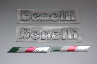 สติ๊กเกอร์รถจักรยานยนต์สติ๊กเกอร์3D สเตอริโอโลโก้ชุดกราฟิกสำหรับ Benelli BN600 TNT600 Stels600 Keeway RK6 BN302 Vespa สีเงิน