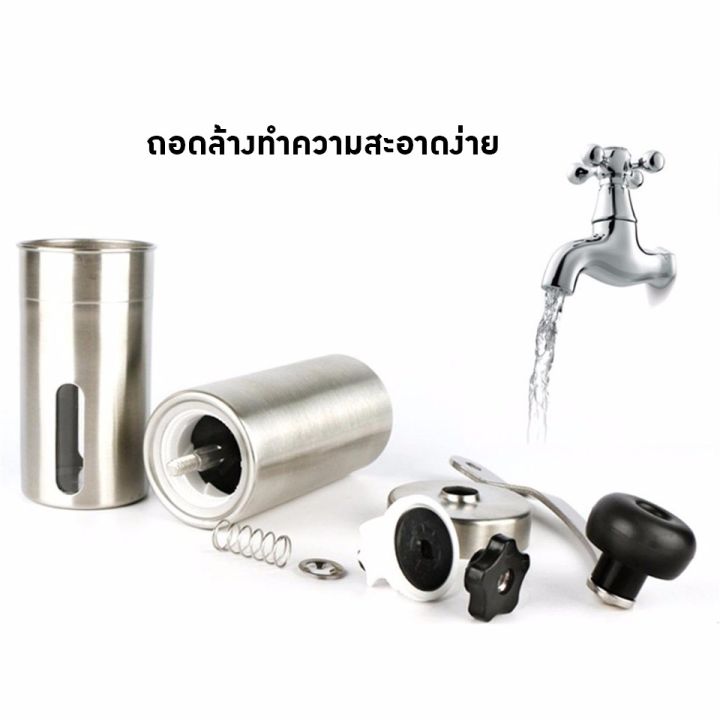 พร้อมส่ง-มีปลายทาง-เครื่องบดเมล็ดกาแฟแบบพกพา-แบบมือหมุน-เครื่องบดกาแฟ-สแตนเลส-เครื่องบดเมล็ดกาแฟ-เครื่องบดกาแฟมือ-เครื่องชงกาแฟ-ส่งไว-พร้อมส่งจากไทย