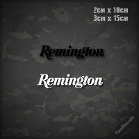 สติกเกอร์ปืน Remington Shotgun สติกเกอร์ติดรถยนต์ กล่องปืน