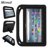 Miimall เข้ากันได้กับเคสแท็บเล็ตคินเดิลไฟร์จากอเมซอน7 Casing Tablet Kindle Fire 7เคสกันกระแทกน้ำหนักเบาพร้อมเคสกันกระแทกตั้งได้จับที่เป็นมิตรสำหรับ Kindle Fire 7 2022