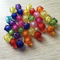 (choose size) 20mm16mm14mm12mm10mm clear acrylic Cube beads in bead for Chunky Necklace Making!