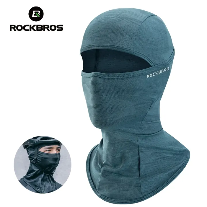 ROCKBROS Full Face Mask UV Sun Protection Cycling Mask Summer Balaclava Hat Bike Scarf