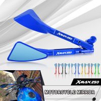 Universal Motorcycle Accessories CNC Aluminum Rear View 8mm10mm Rearview Side Mirror Laser For YAMAHA XMAX250 XMAX200 XMAX125