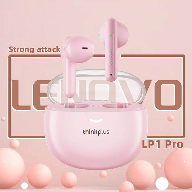 Lenovo Lp1 Pro Tws Bluetooth 5 1 Headphones Touch Hifi Stereo Bass Wireless Earbuds Type C Fast