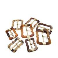 Acetate Metal Plastic Buckle for Luggage Backpacks T-shirt Knot Tri-glides Slider Adjust Pin