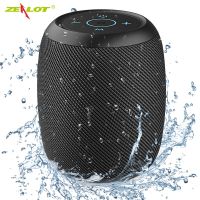 ZEALOT S53 Portable Wireless Speaker Bluetooth Column Waterproof 12 hours 20w super loud sound FM Speaker for phone TF card