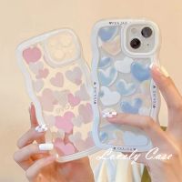 (Spicy Rabbit Head) Huawei Y9 Y9s Y7A เคสโทรศัพท์ Nova Y90 Y70 9 7Pro 7SE 7 5T 6SE 4e 3e เกียรติ8X หัวใจความรักสีชมพูคลื่นนุ่มใส