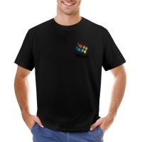 Windows 95 - Small Logo T-Shirt T-Shirt For A Anime Clothes Oversized T-Shirt Tee Shirt Black T Shirts For Men