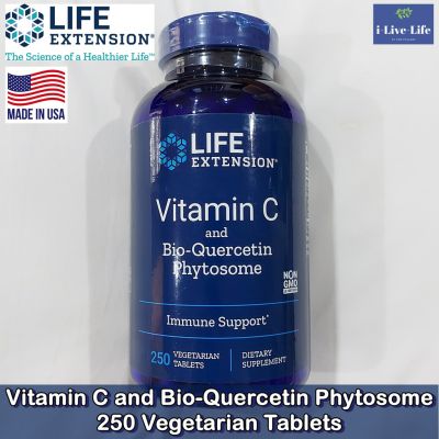 วิตามินซี+เควอซิติน Vitamin C and Bio-Quercetin Phytosome - Life Extension