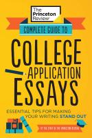 หนังสืออังกฤษใหม่ Complete Guide to College Application Essays [Paperback]